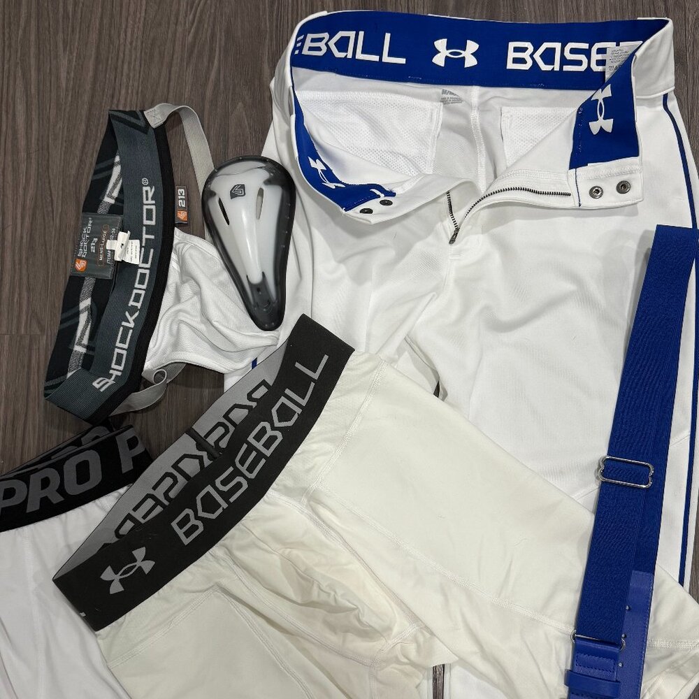 Men's Baseball Gear (6 Items) - Like New